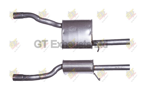 Picture of GT Exhausts - GFE702 - End Silencer (Exhaust System)