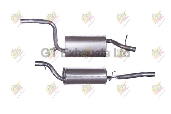 Picture of GT Exhausts - GFE911 - Middle Silencer (Exhaust System)