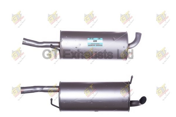 Picture of Rear Muffler - GT Exhausts - GFE946