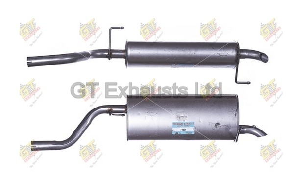 Picture of GT Exhausts - GFT831 - End Silencer (Exhaust System)