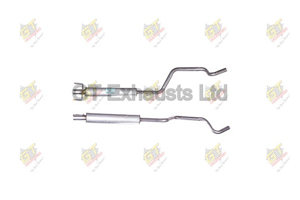 Picture of GT Exhausts - GGM514 - Middle Silencer (Exhaust System)