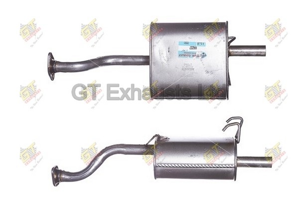 Picture of Rear Muffler - GT Exhausts - GHA227