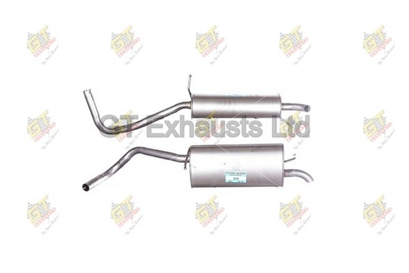 Picture of GT Exhausts - GSE125 - End Silencer (Exhaust System)