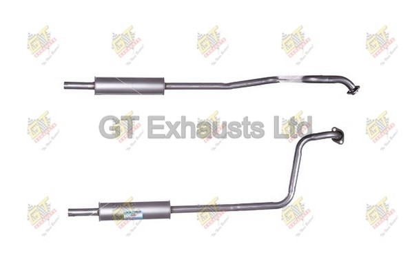 Picture of GT Exhausts - GTY597 - Middle Silencer (Exhaust System)