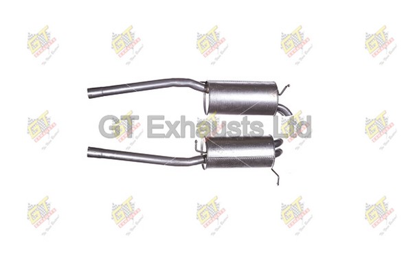 Picture of GT Exhausts - GVW675 - End Silencer (Exhaust System)