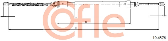 SAJLA RUČNE KOČNICE - COFLE - 10.4576