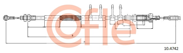 SAJLA RUČNE KOČNICE - COFLE - 10.4742