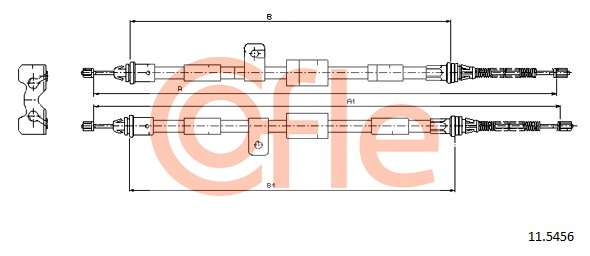 SAJLA RUČNE KOČNICE - COFLE - 11.5456