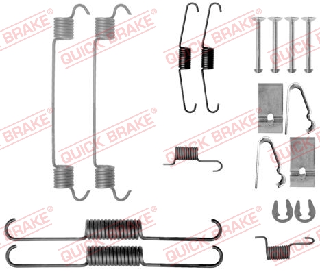 SET ZA MONTAŽU PAKNOVA - QUICK BRAKE - 105-0038