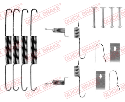 SET ZA MONTAŽU PAKNOVA - QUICK BRAKE - 105-0664