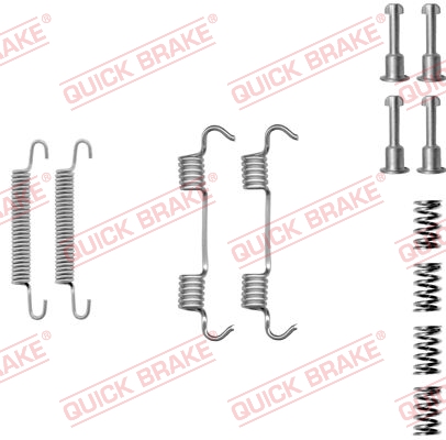 SET PRIBORA ZA PAKNE RUČNE KOČNICE - QUICK BRAKE - 105-0801