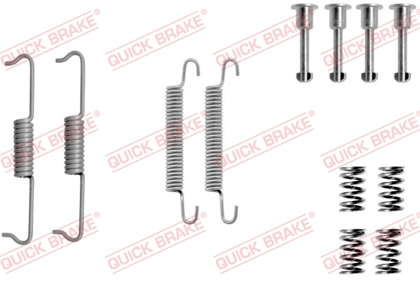Slika SET PRIBORA ZA PAKNOVE RUČNE KOČNICE - QUICK BRAKE - 105-0841