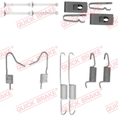 SET PRIBORA ZA PAKNOVE RUČNE KOČNICE - QUICK BRAKE - 105-0898