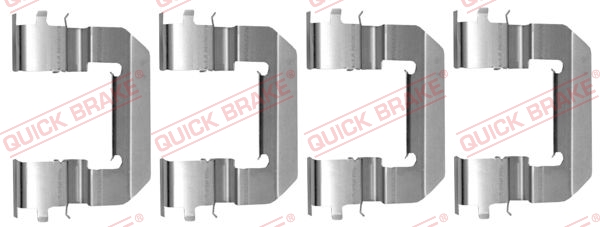 KOMPLET PRIBORA ZA KOČIONE PLOČICE - QUICK BRAKE - 109-0014