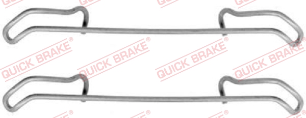 KOMPLET PRIBORA ZA KOČIONE PLOČICE - QUICK BRAKE - 109-1056