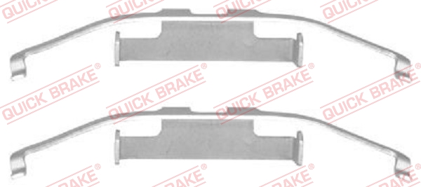KOMPLET PRIBORA ZA KOČIONE PLOČICE - QUICK BRAKE - 109-1097