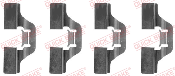 KOMPLET PRIBORA ZA KOČIONE PLOČICE - QUICK BRAKE - 109-1211