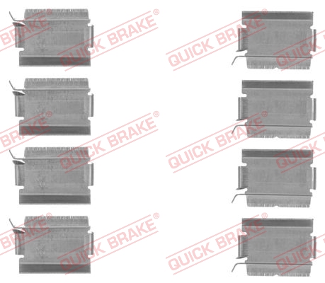 KOMPLET PRIBORA ZA KOČIONE PLOČICE - QUICK BRAKE - 109-1820