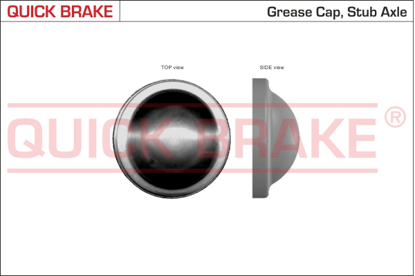 POKLOPAC SA ZATVARAČEM/ZAŠTITNI POKLOPAC - QUICK BRAKE - 9829