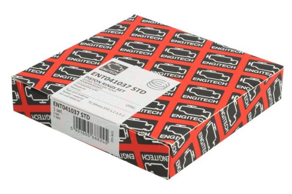 Slika ENGITECH - ENT041037 STD - Komplet klipnih prstenova